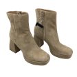 Boots Ankle Heels By Dolce Vita In Taupe, Size: 10 Cheap