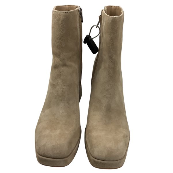 Boots Ankle Heels By Dolce Vita In Taupe, Size: 10 Cheap