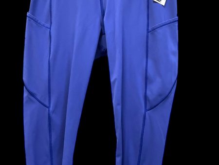 Athletic Capris By Lululemon In Blue, Size: S For Sale