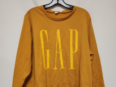 Sweatshirt Crewneck By Gap In Yellow, Size: Xl Online Sale