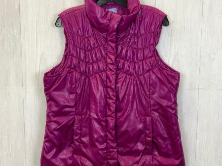 Vest Puffer & Quilted By Izod In Purple, Size: Xl Cheap