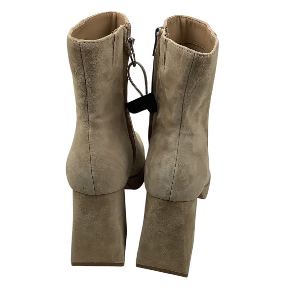 Boots Ankle Heels By Dolce Vita In Taupe, Size: 10 Cheap