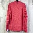 Athletic Top Long Sleeve Collar By Nike In Red, Size: M Online