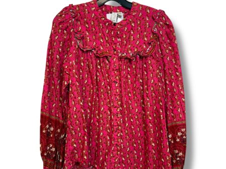 Top Long Sleeve By Joie In Flowered, Size: M Online