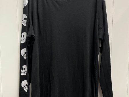 Top Long Sleeve By Torrid In Black & White, Size: 3x Online Sale