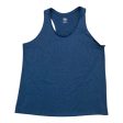 Athletic Tank Top By Athletic Works In Navy, Size: L on Sale