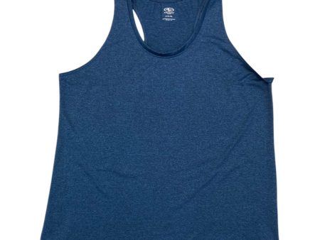 Athletic Tank Top By Athletic Works In Navy, Size: L on Sale