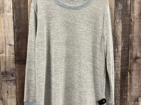 Tunic Long Sleeve By Cmf In Grey, Size: L Sale