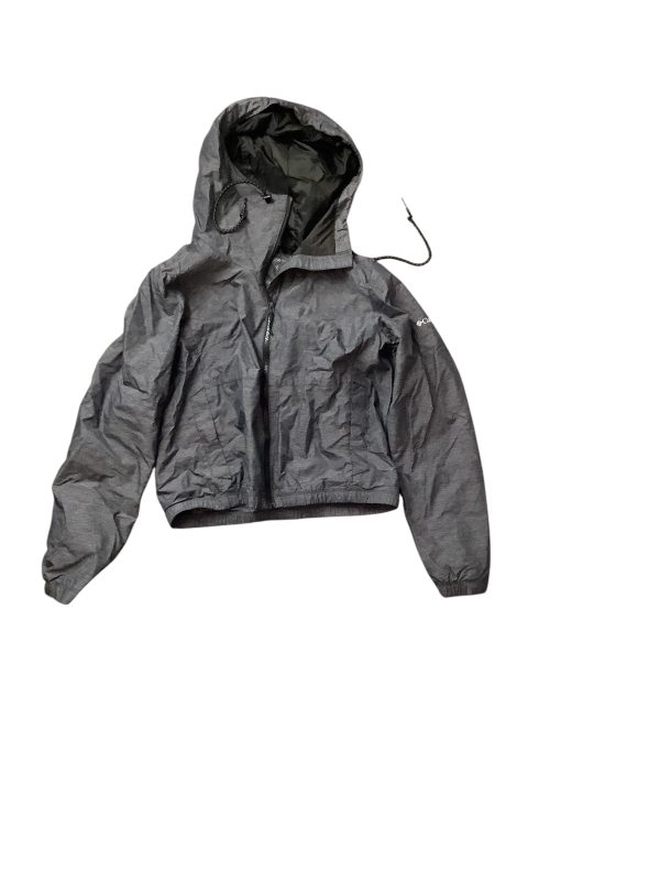 Jacket Windbreaker By Columbia In Grey, Size: S For Discount