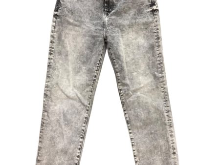 Jeans Straight By Kensie In Grey, Size: 8 For Discount