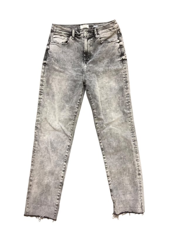 Jeans Straight By Kensie In Grey, Size: 8 For Discount