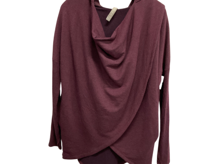 Athletic Fleece By Athleta In Maroon, Size: Xs Fashion