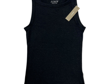 Top Sleeveless Basic By J. Crew In Black, Size: Xxs For Discount