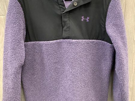 Athletic Jacket By Under Armour In Purple, Size: M Fashion