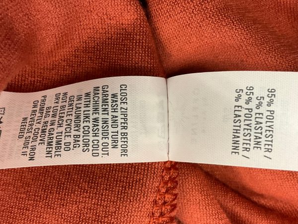 Athletic Jacket By Clothes Mentor In Orange, Size: S For Cheap