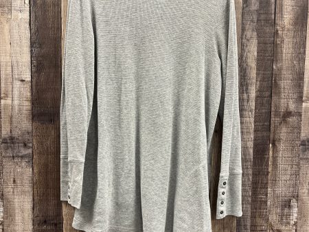 Tunic Long Sleeve By J. Jill In Grey, Size: M For Discount