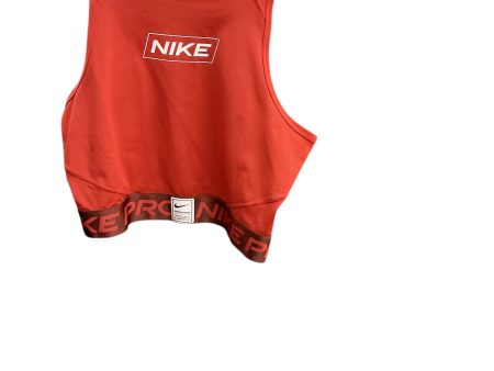 Athletic Tank Top By Nike In Red, Size: M Cheap