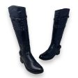 Made In Italy Studded Tall Riding Boots By Laura Bellariva In Black, Size: 5 Online Hot Sale