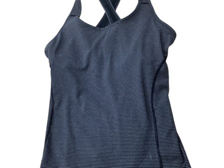 Athletic Tank Top By Athleta In Black & Grey, Size: M For Sale