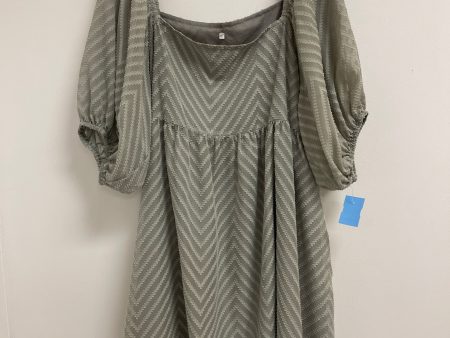 Dress Casual Midi By Clothes Mentor In Green, Size: Xl on Sale