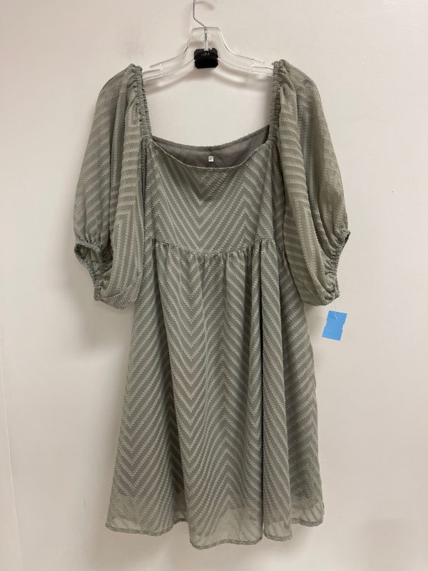 Dress Casual Midi By Clothes Mentor In Green, Size: Xl on Sale