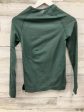 Athletic Top Long Sleeve Crewneck By Gym Shark In Green, Size: M Online