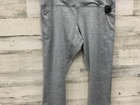 Athletic Capris By Cmc In Grey, Size: Xxl Fashion