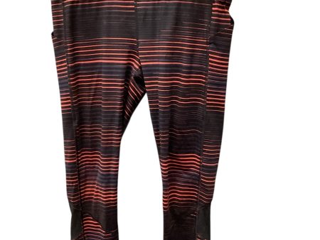 Athletic Capris By Lululemon In Striped Pattern, Size: 8 Hot on Sale