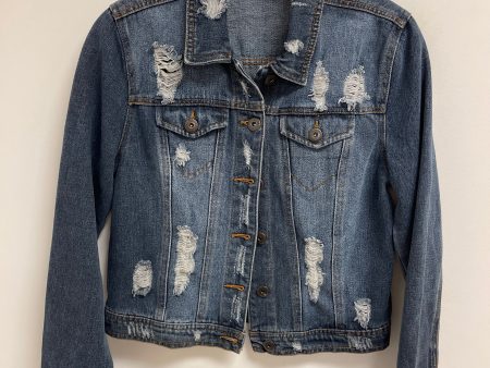 Jacket Denim By Clothes Mentor In Blue Denim, Size: S Hot on Sale