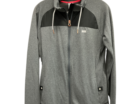 Athletic Jacket By Helly Hansen In Grey, Size: L Discount