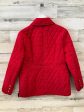 Coat Other By Chicos In Red, Size: M For Discount