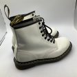 Boots Combat By Dr Martens In White, Size: 8 Fashion