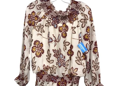 Top Ls Designer By Tory Burch In Floral Print, Size:Xs Online Hot Sale