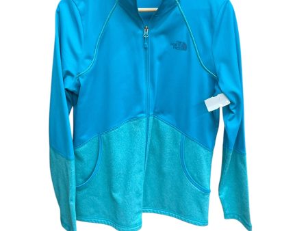 Athletic Jacket By The North Face In Blue, Size: L For Discount