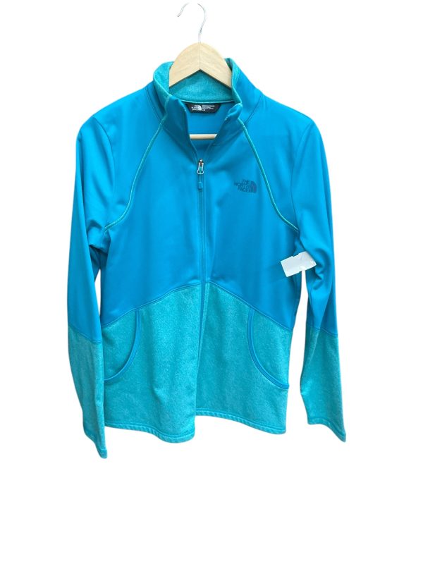 Athletic Jacket By The North Face In Blue, Size: L For Discount