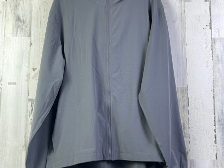 Athletic Jacket By Zella In Grey, Size: L Cheap