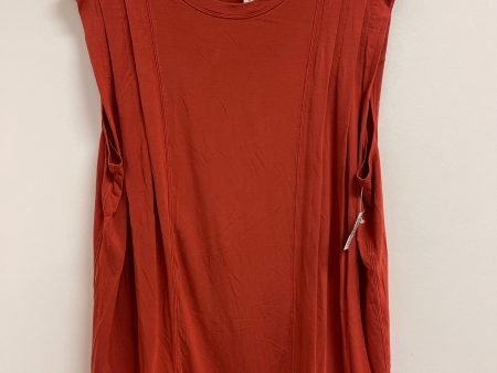 Athletic Tank Top By Lululemon In Orange, Size: M Online Sale