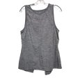 Athletic Tank Top By Athleta In Grey, Size:M For Cheap