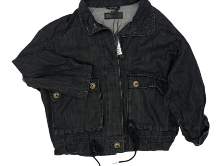 Jacket Denim By Blanknyc In Black Denim, Size:S For Cheap