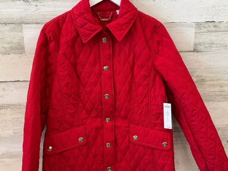 Coat Other By Chicos In Red, Size: M For Discount