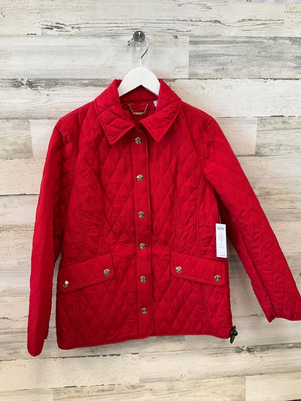 Coat Other By Chicos In Red, Size: M For Discount