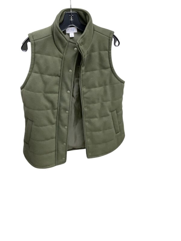 Vest Puffer & Quilted By Croft And Barrow In Green, Size: S Cheap