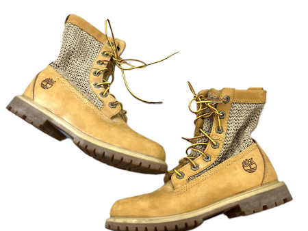 Boots Combat By Timberland In Tan, Size: 6 For Discount