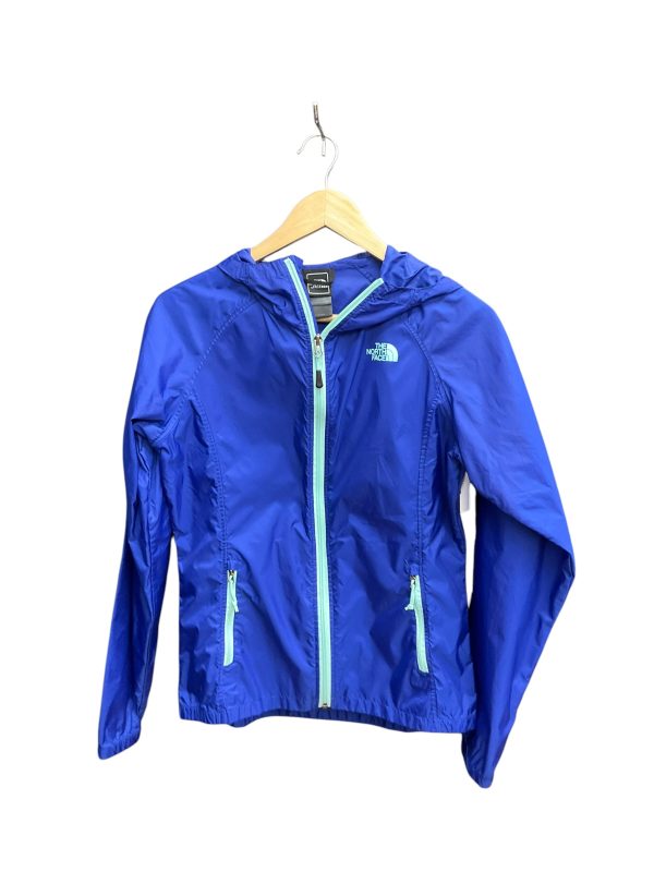 Jacket Windbreaker By The North Face In Blue, Size: S Supply