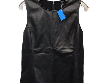 Top Sleeveless By Ann Taylor In Black, Size:S Cheap