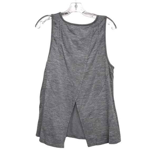 Athletic Tank Top By Athleta In Grey, Size:M For Cheap