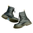 Boots Combat By Dr Martens In Black & Blue, Size: 6 For Cheap