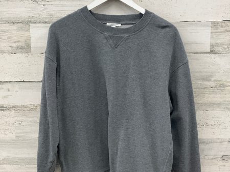 Athletic Top Long Sleeve Crewneck By Cos In Grey, Size: M For Sale