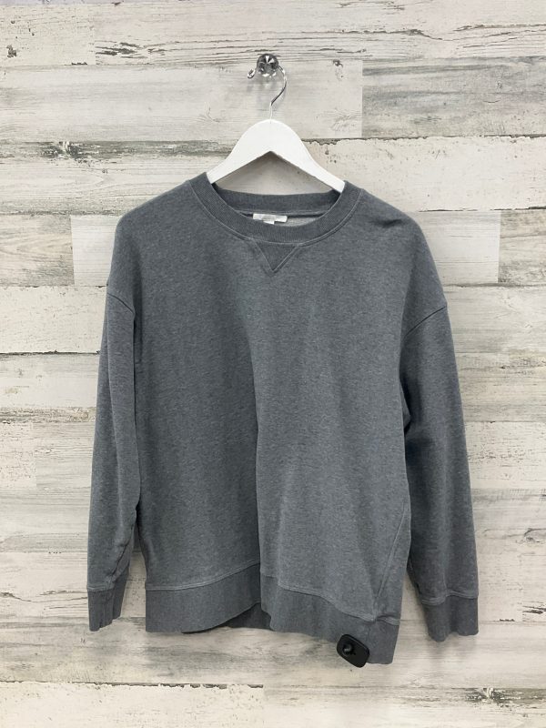 Athletic Top Long Sleeve Crewneck By Cos In Grey, Size: M For Sale