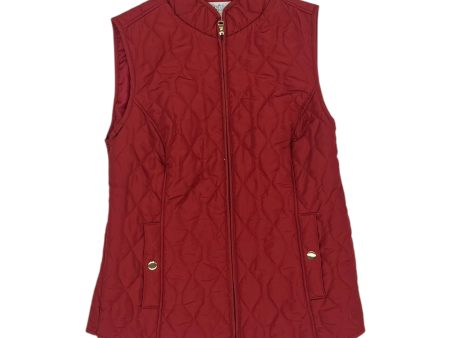 Vest Puffer & Quilted By Croft And Barrow In Red, Size:S For Discount